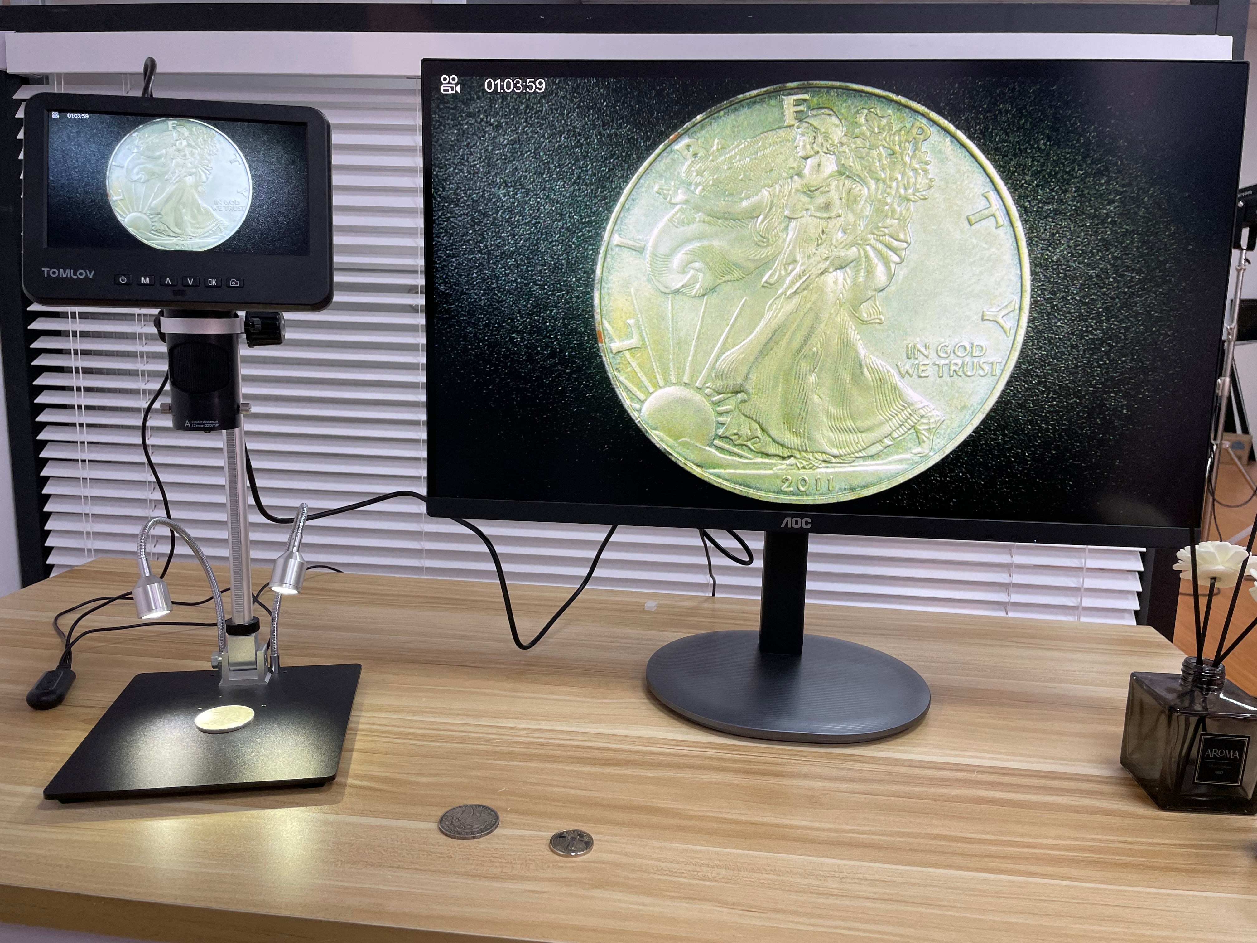 digital coin microscope