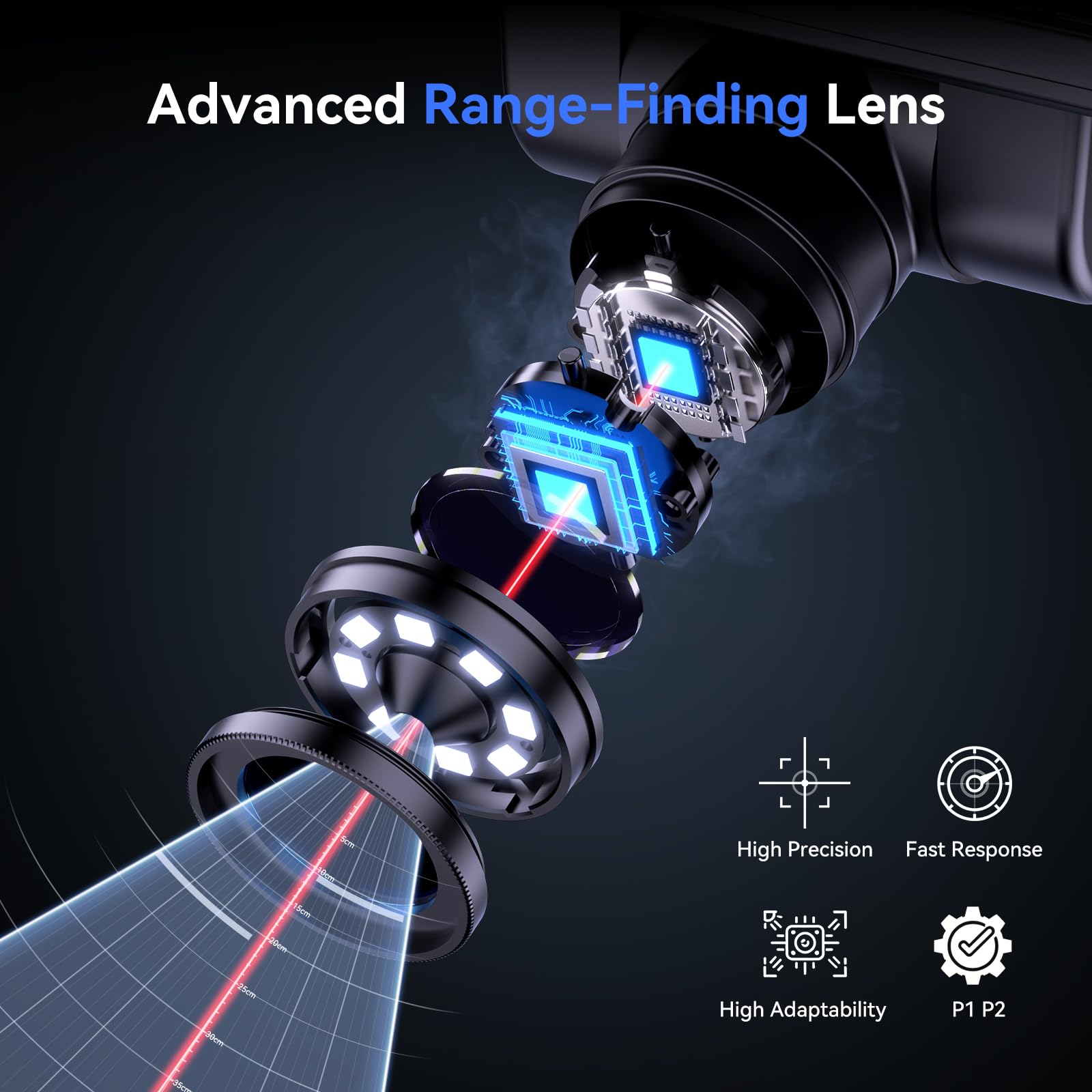 TOMLOV 4K Autofocus Microscope TM4K-AF Max, 10.1" HDMI Digital Microscope with Spin Flex Arm, Micro Soldering Microscope for Electronics Repair