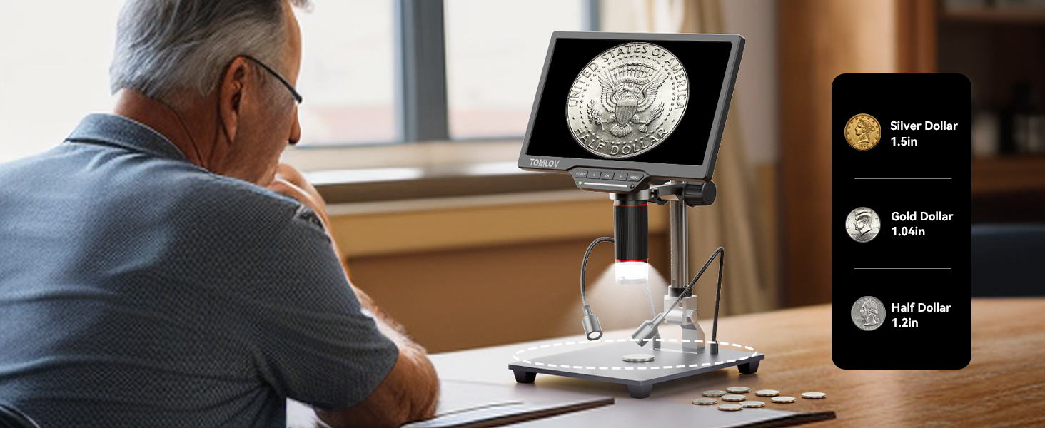 How to Choose Digital Microscope for Coin Collector?