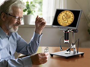 Coin Collection Scope How to Choose Digital Microscope for Coin Collector?