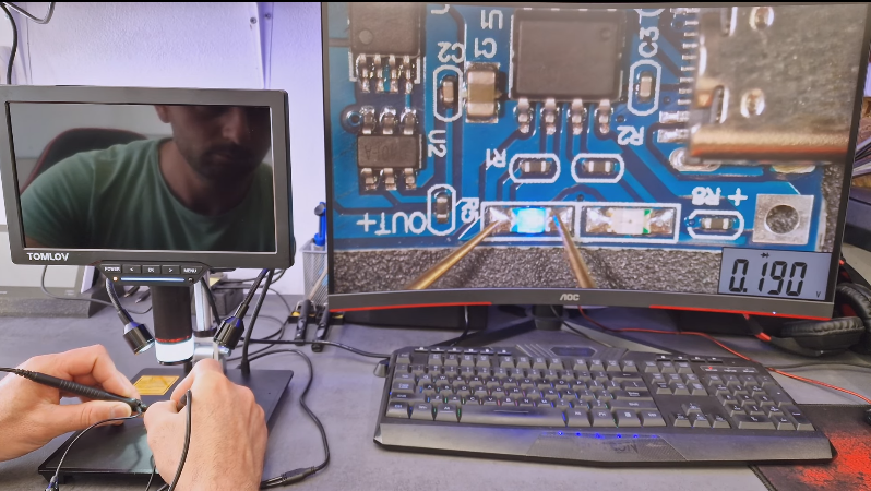 lcd digital microscope