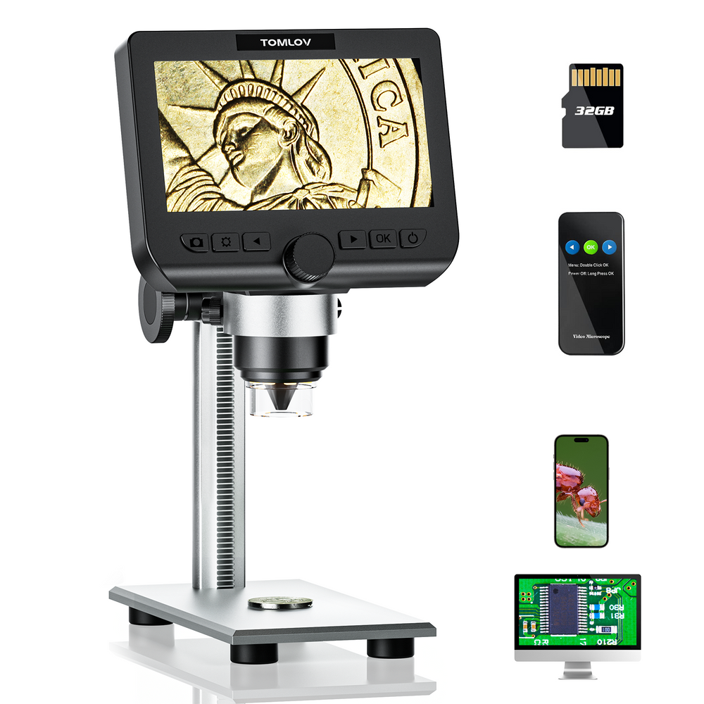 TOMLOV DM4 Pro Wireless Digital Microscope