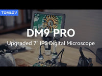 TOMLOV DM9 Pro Digital Microscope | 1200X Zoom & Full Coin View