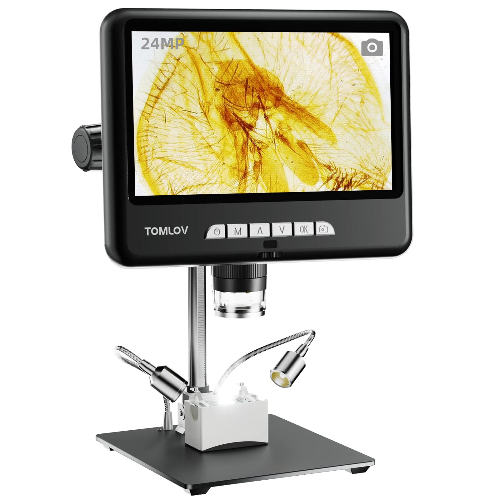 TOMLOV DM401 Pro Mikroskop 2K HDMI Digital Mikroskop